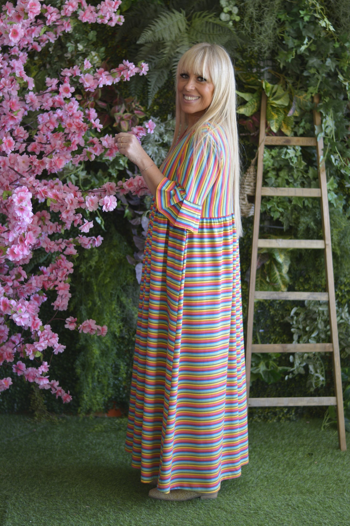 Vestido Riscas