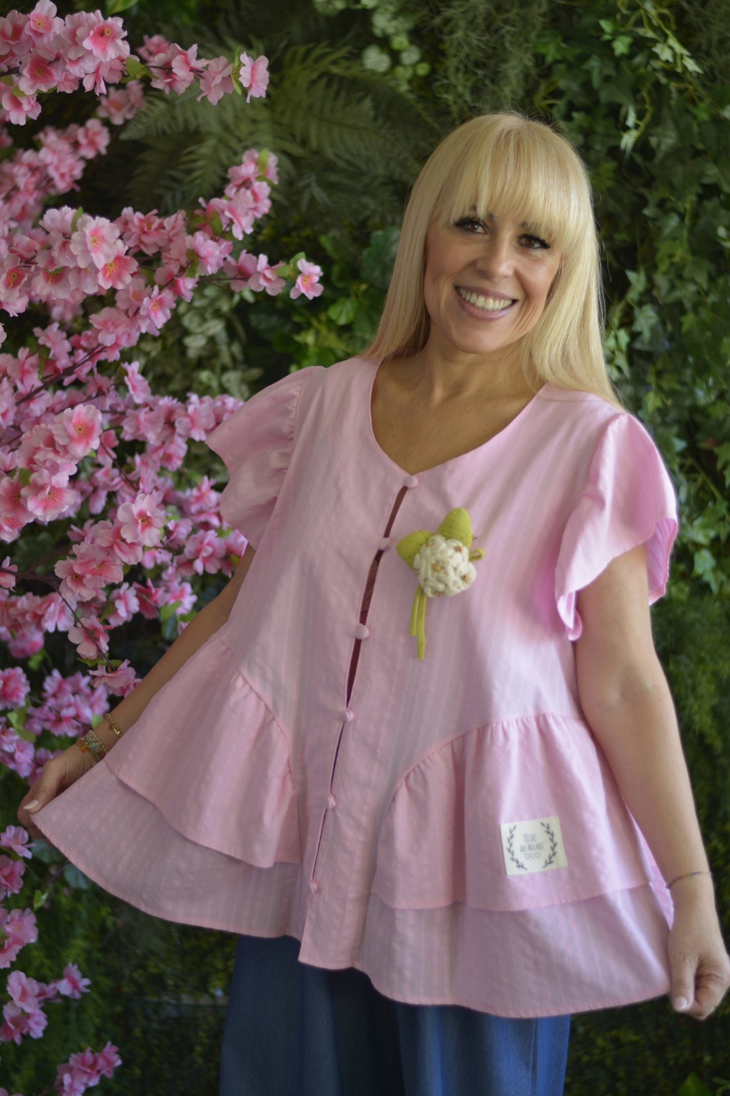 Túnica Rosa