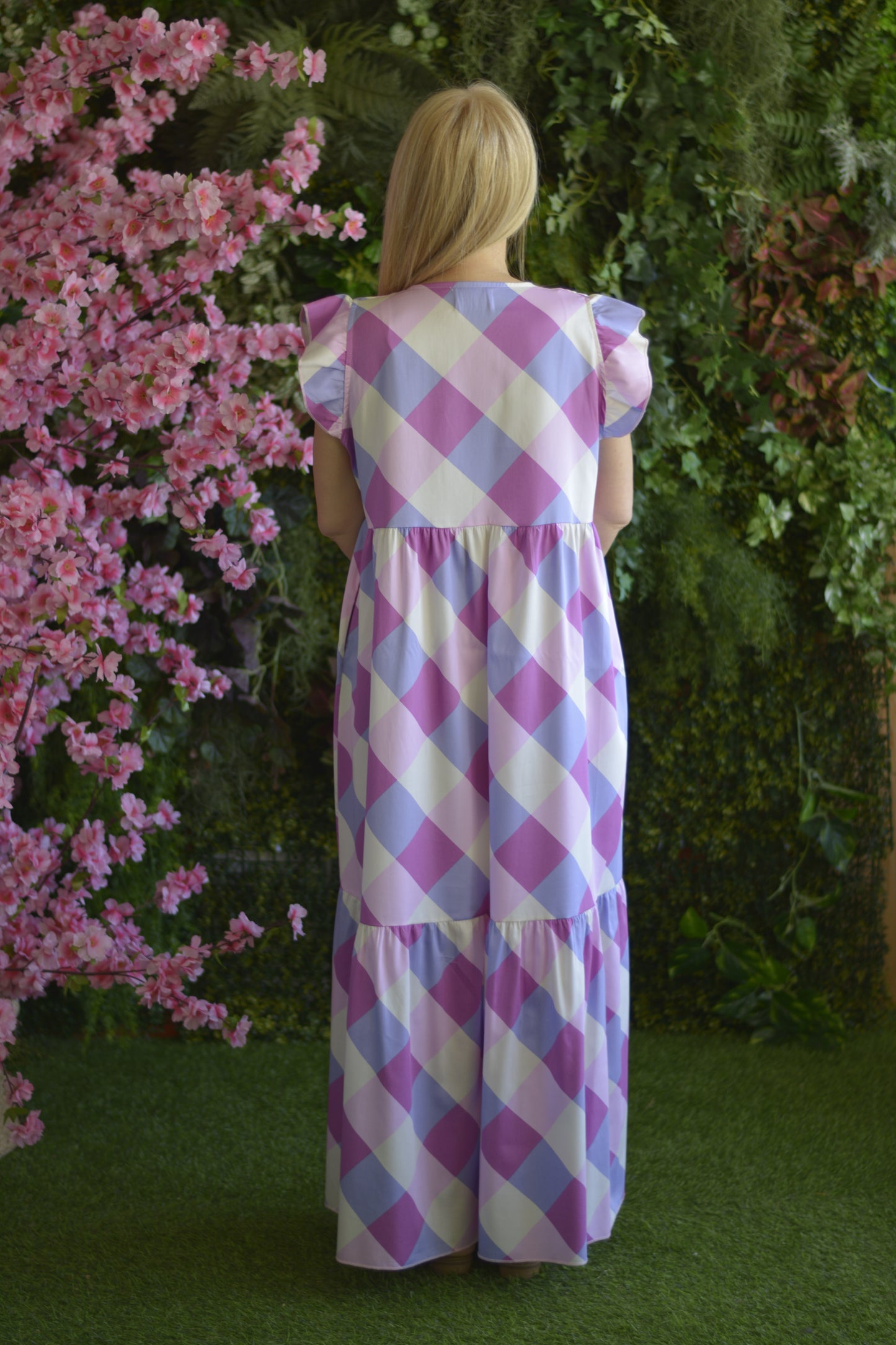 Vestido Quadrados