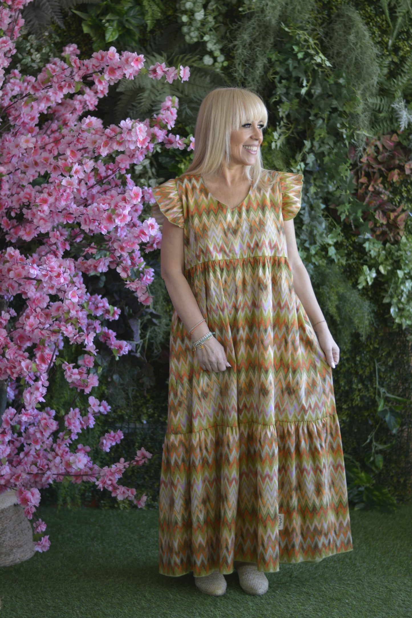Vestido Zig Zag