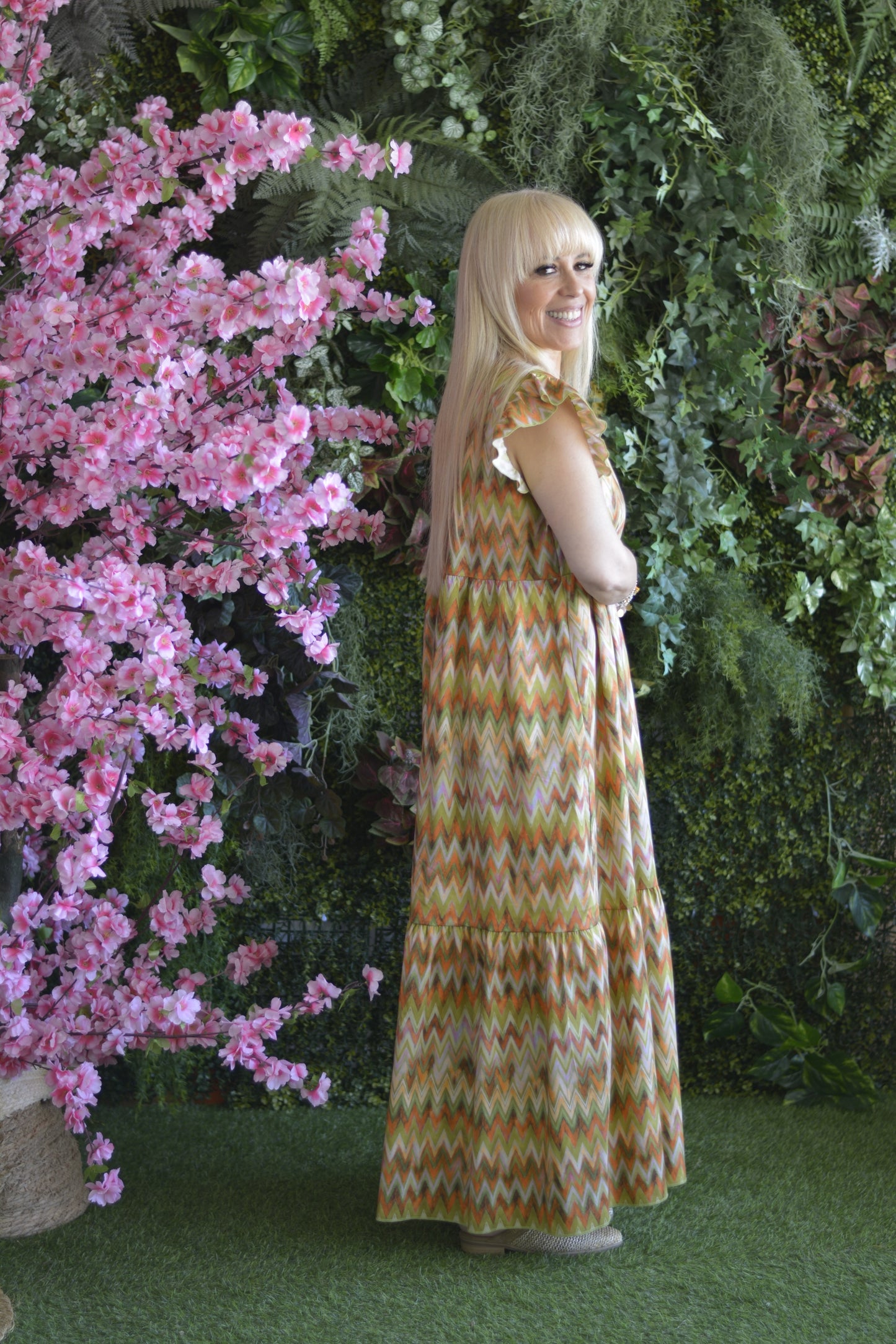 Vestido Zig Zag