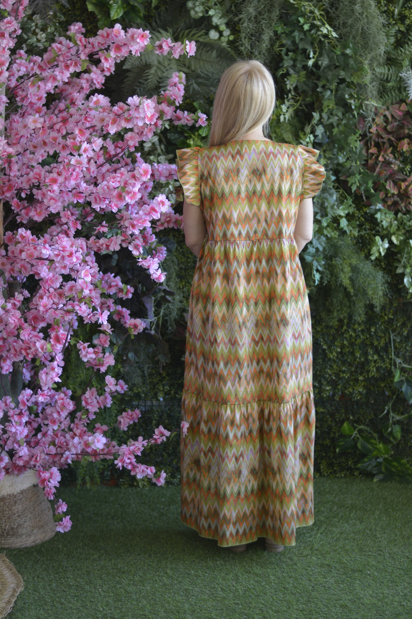 Vestido Zig Zag
