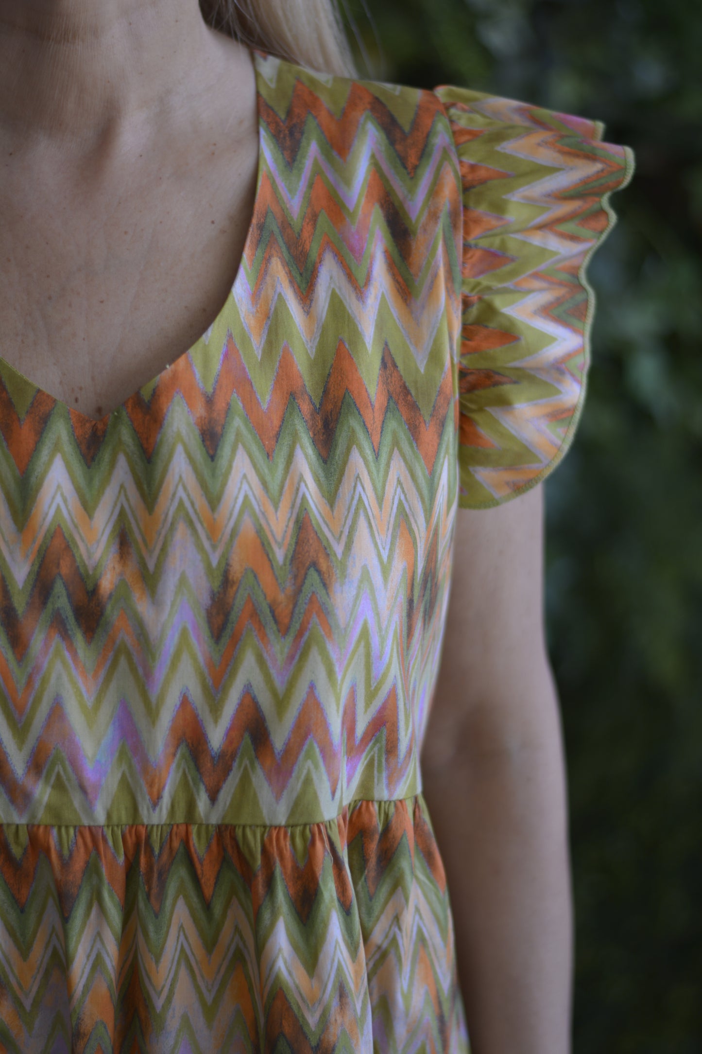 Vestido Zig Zag