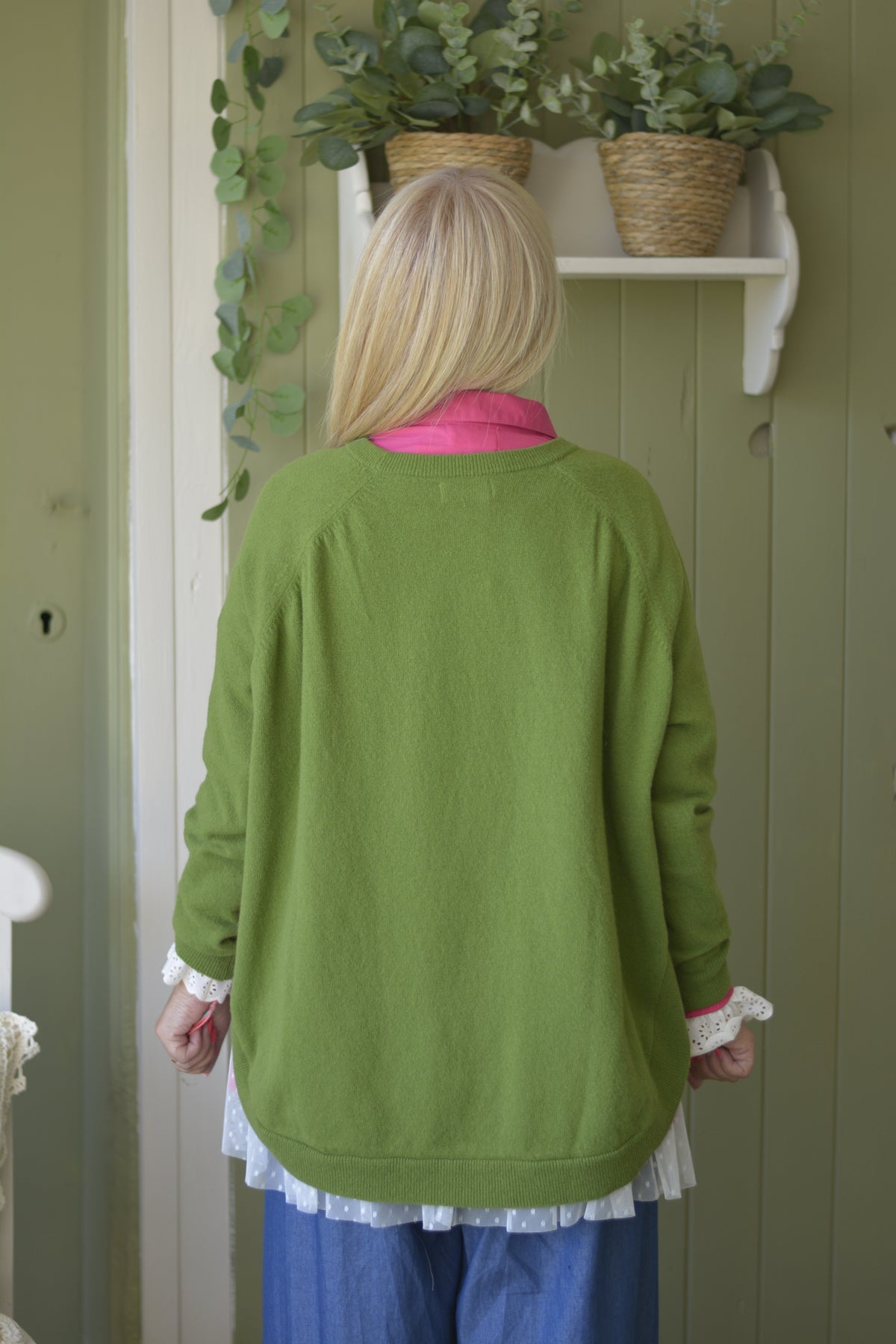 Camisola Lambezul Redonda Verde Ursa
