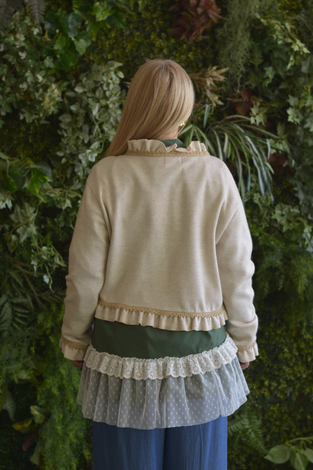 Casaquinho Creme Coelhinho