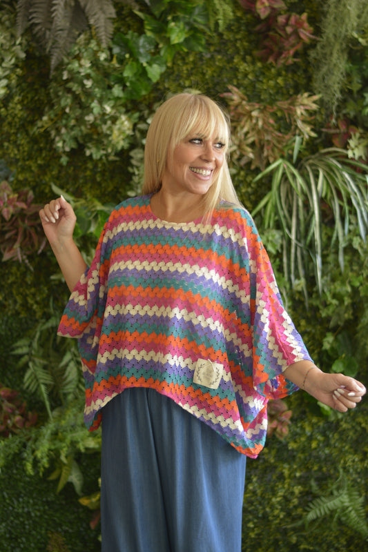 Poncho Multicolor B