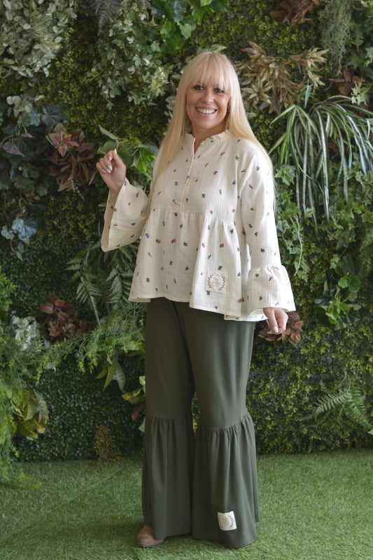 Pantalonas caqui