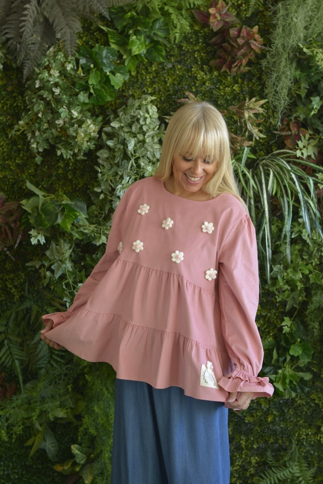 Túnica Bombazine Rosa