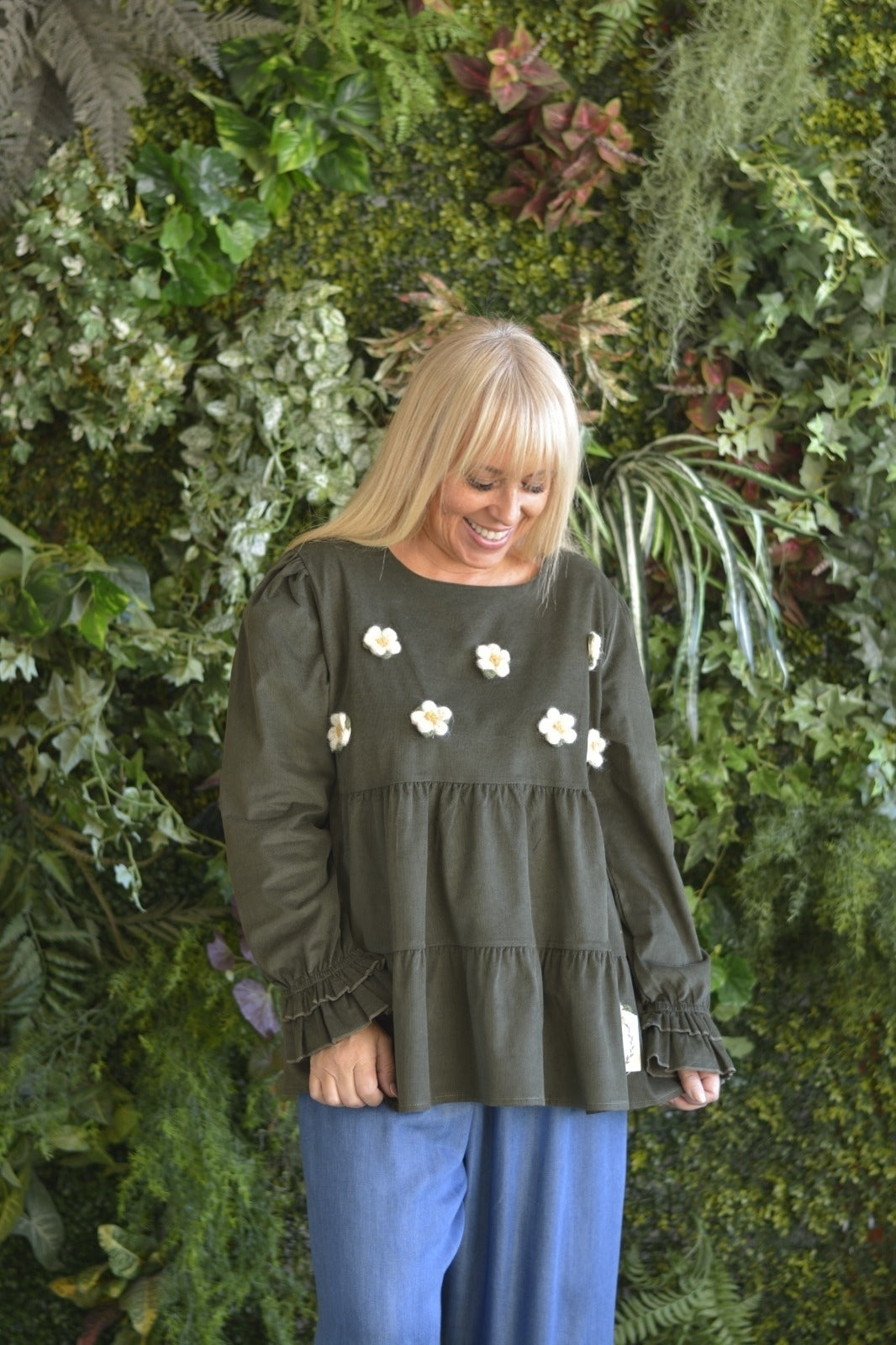 Túnica Bombazine Caqui