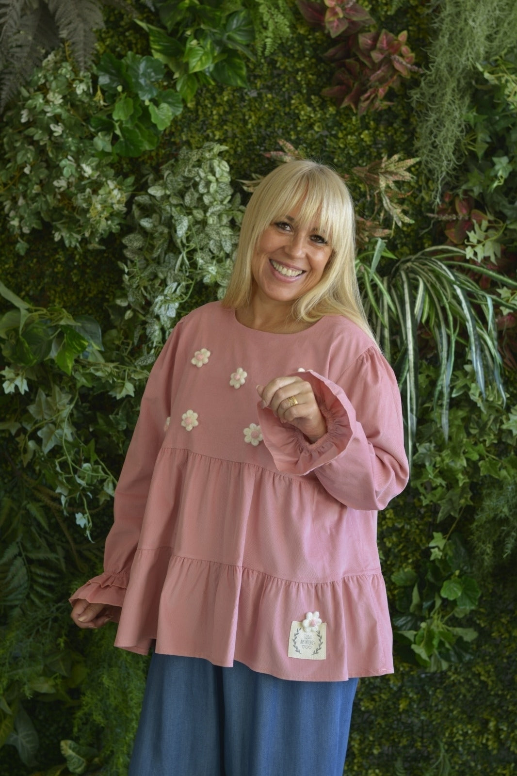 Túnica Bombazine Rosa