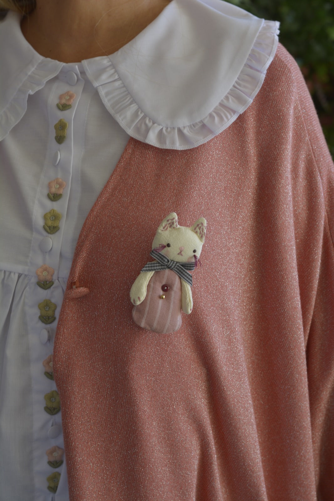 Casaco Oversized Rosa