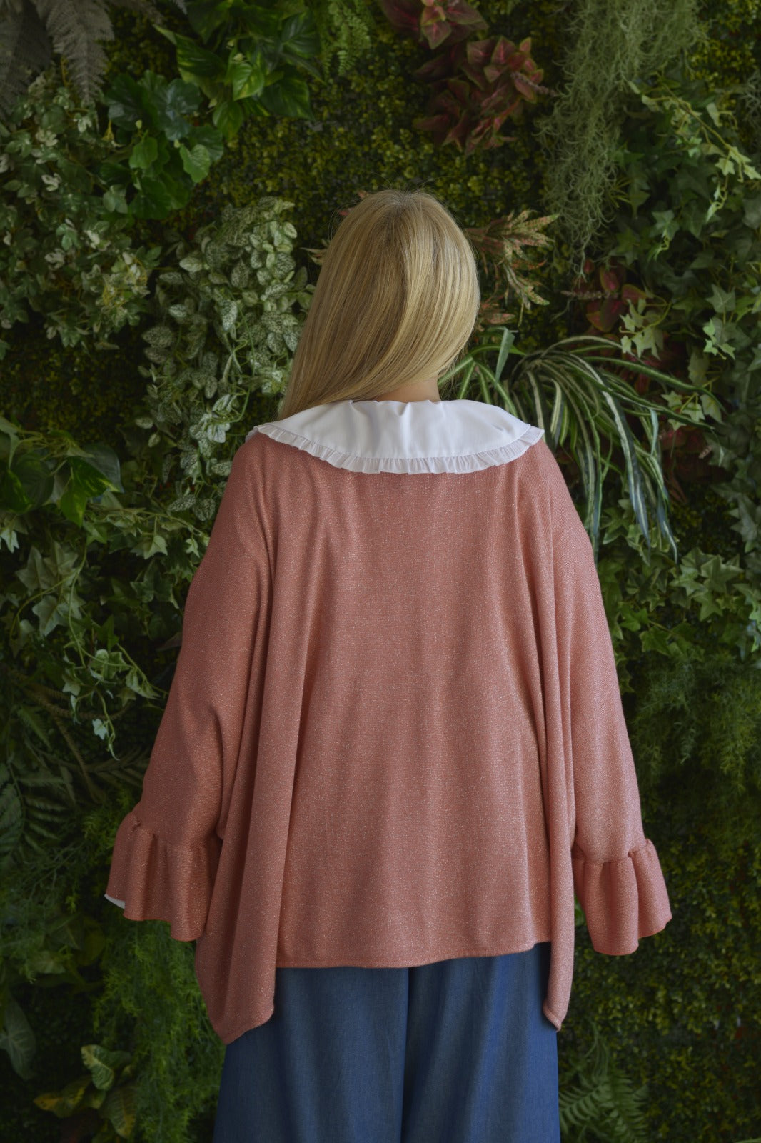 Casaco Oversized Rosa