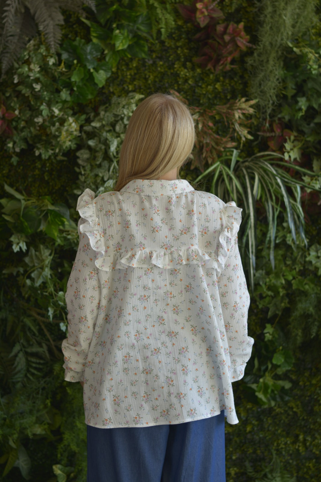 Túnica Gauze Florzinhas