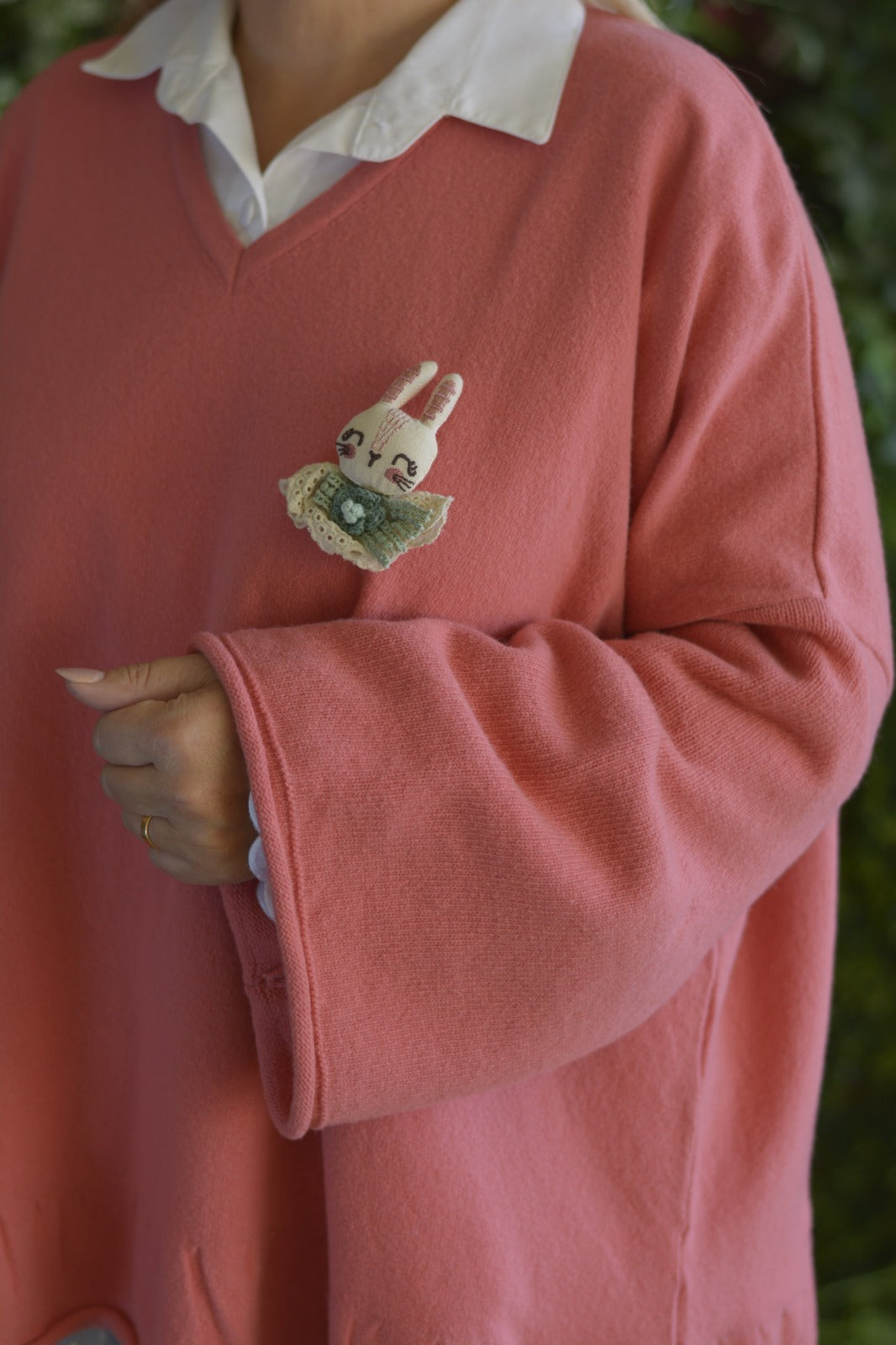 Camisola Rosa Pregadeira Coelha