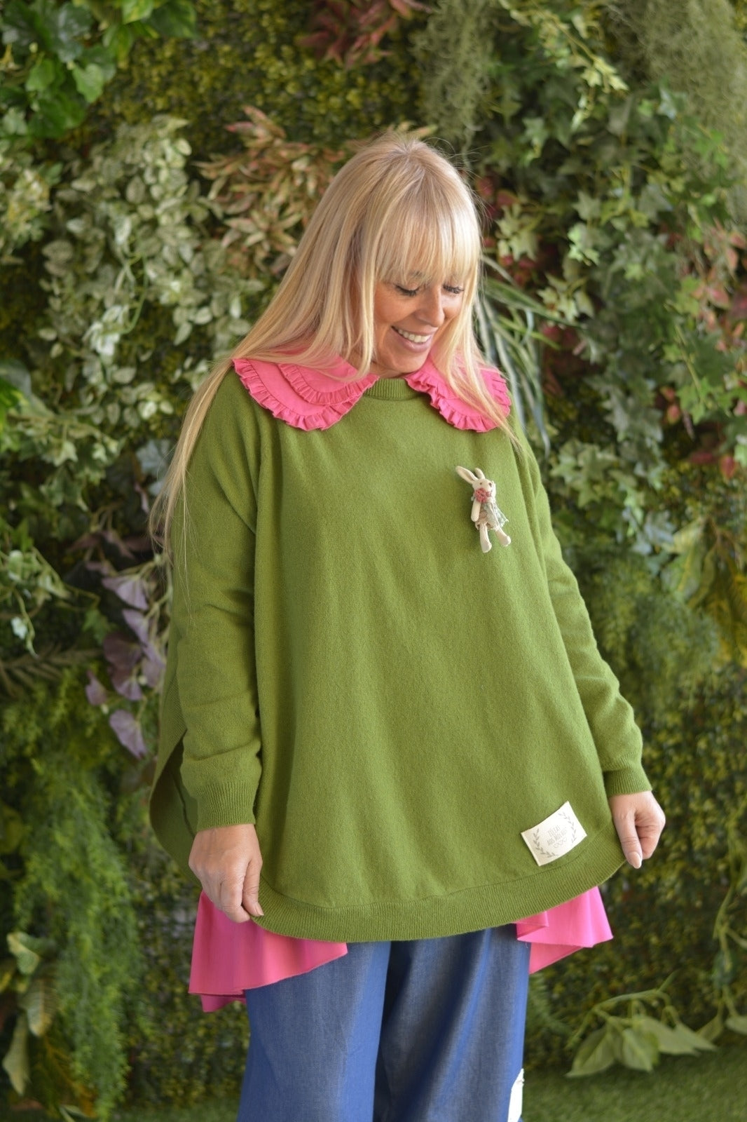 Camisola Lambezul Verde Floresta
