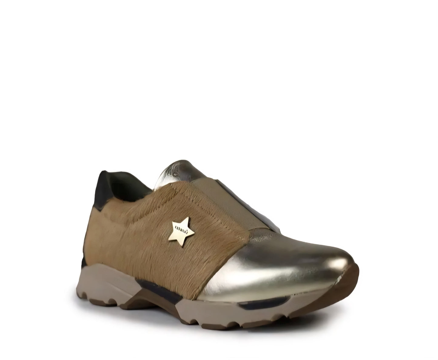 Ténis Cubanas em Pêlo Beige