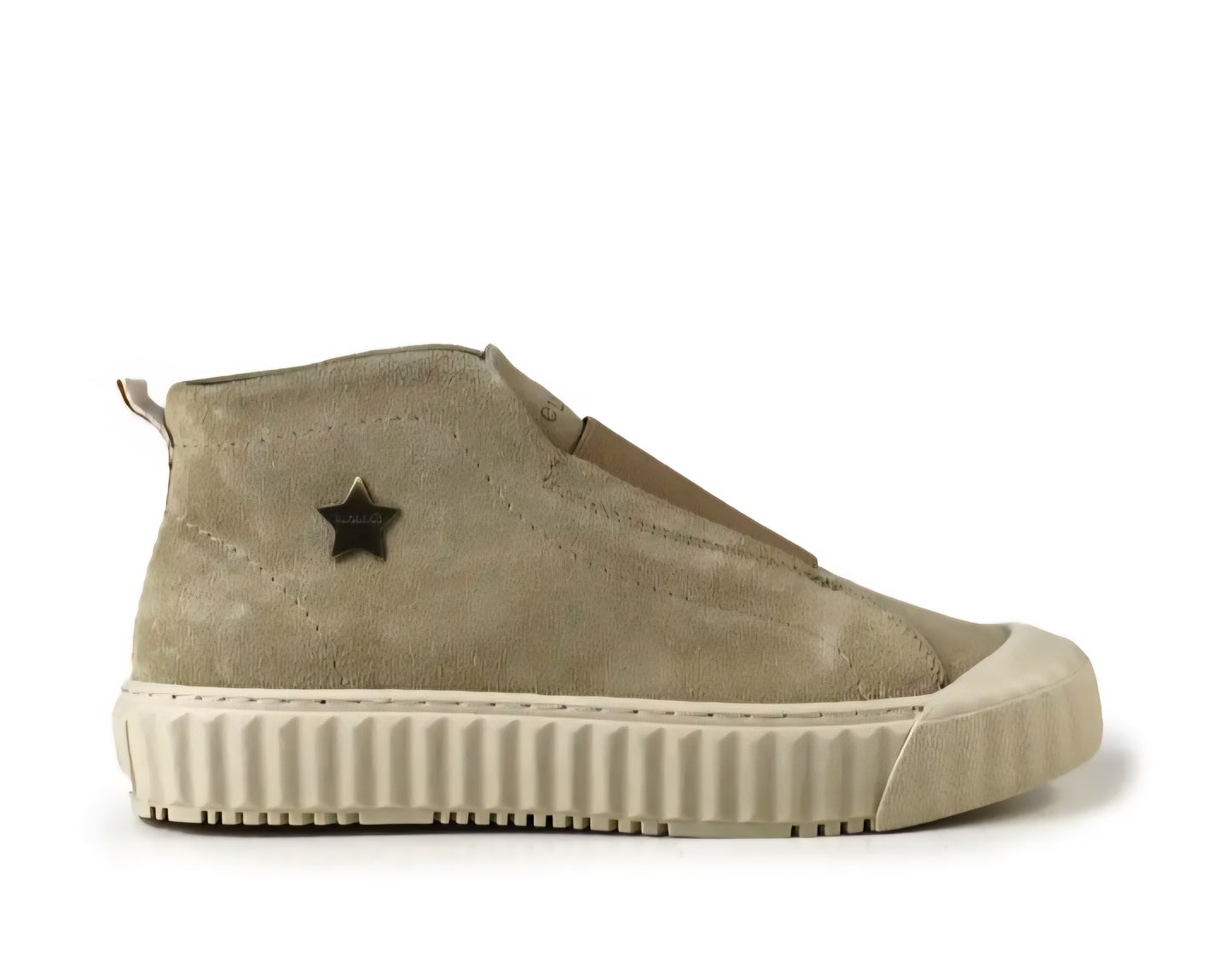 Ténis Cubanas em Camurça Beige