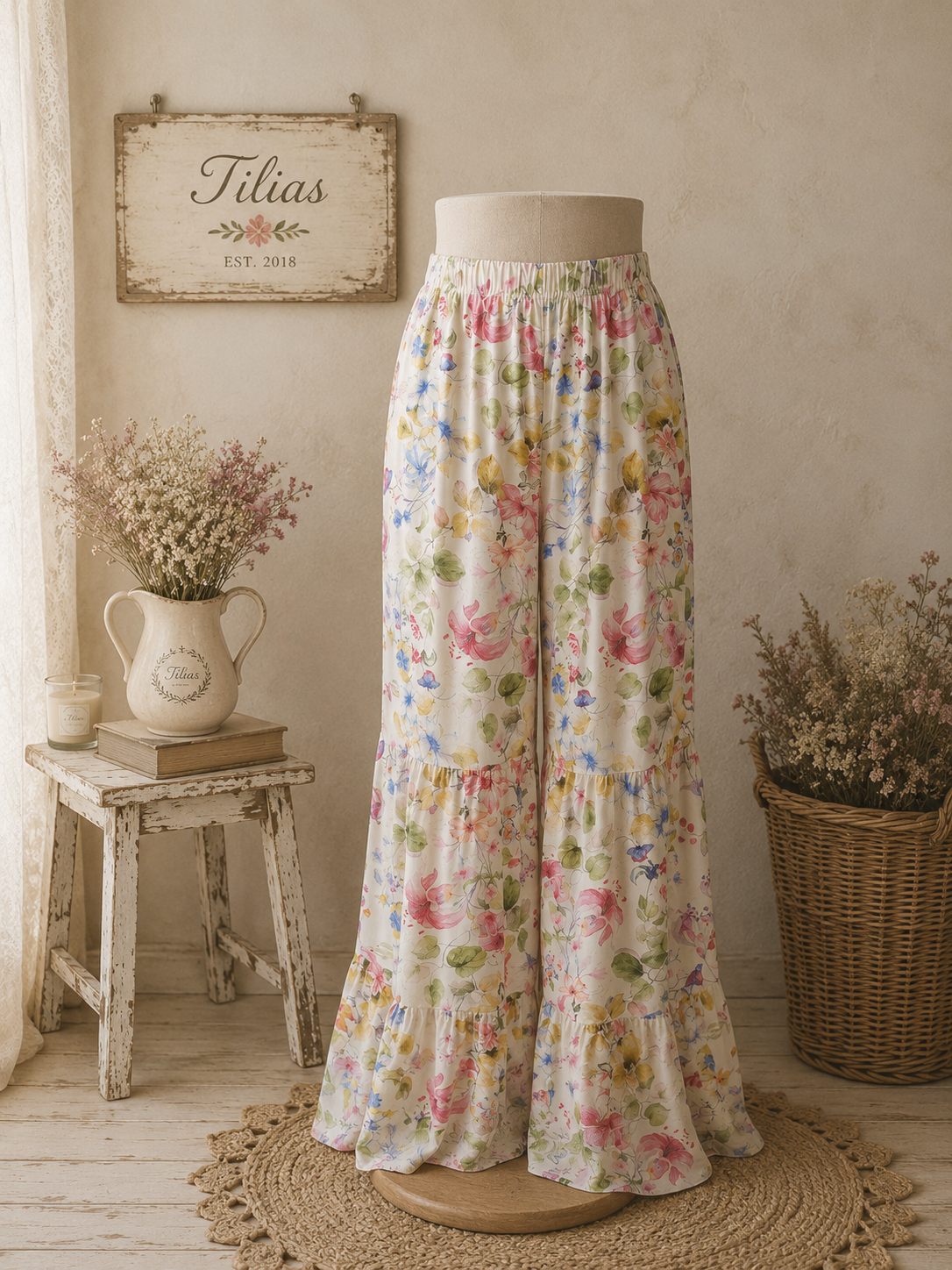 Pantalonas Flores