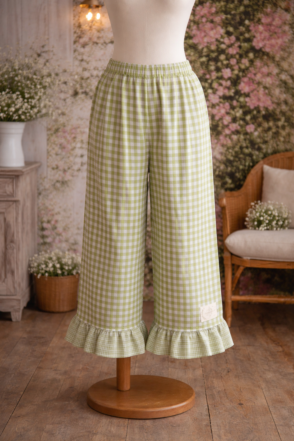 Pantalonas Quadrados Verde