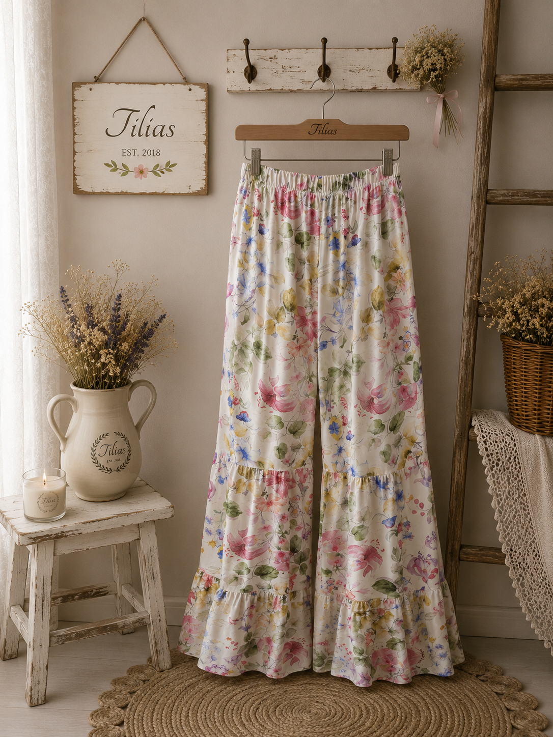 Pantalonas Flores