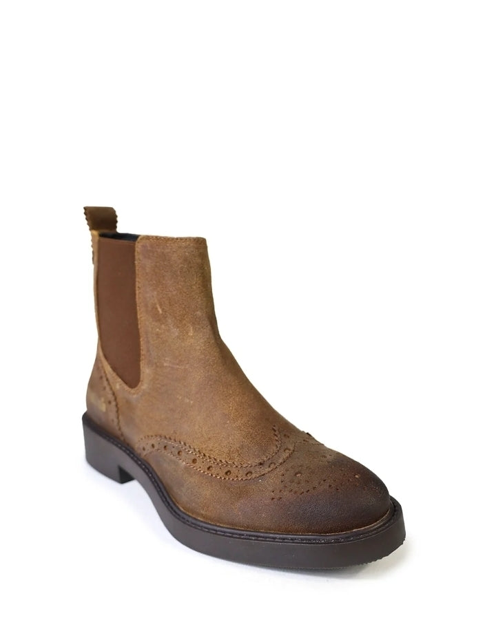 Botas Cubanas Camurça castanha