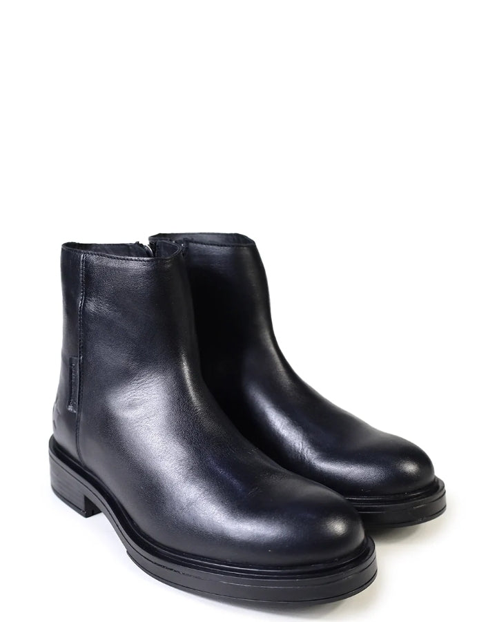 Botas Cubanas Preta e pele