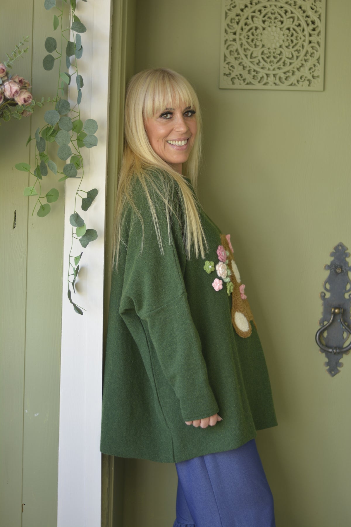 Camisola Lambezul Verde Ursa