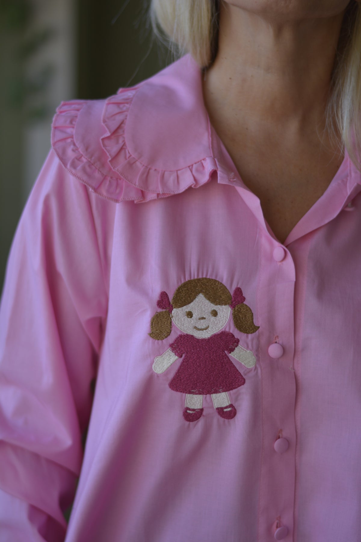 Túnica Rosa Boneca