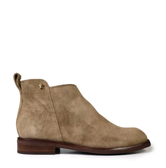 Botas Cubanas Camurça beige