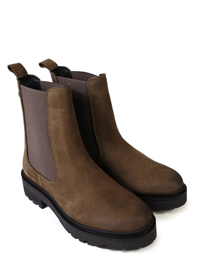 Botas Cubanas Camurça castanha