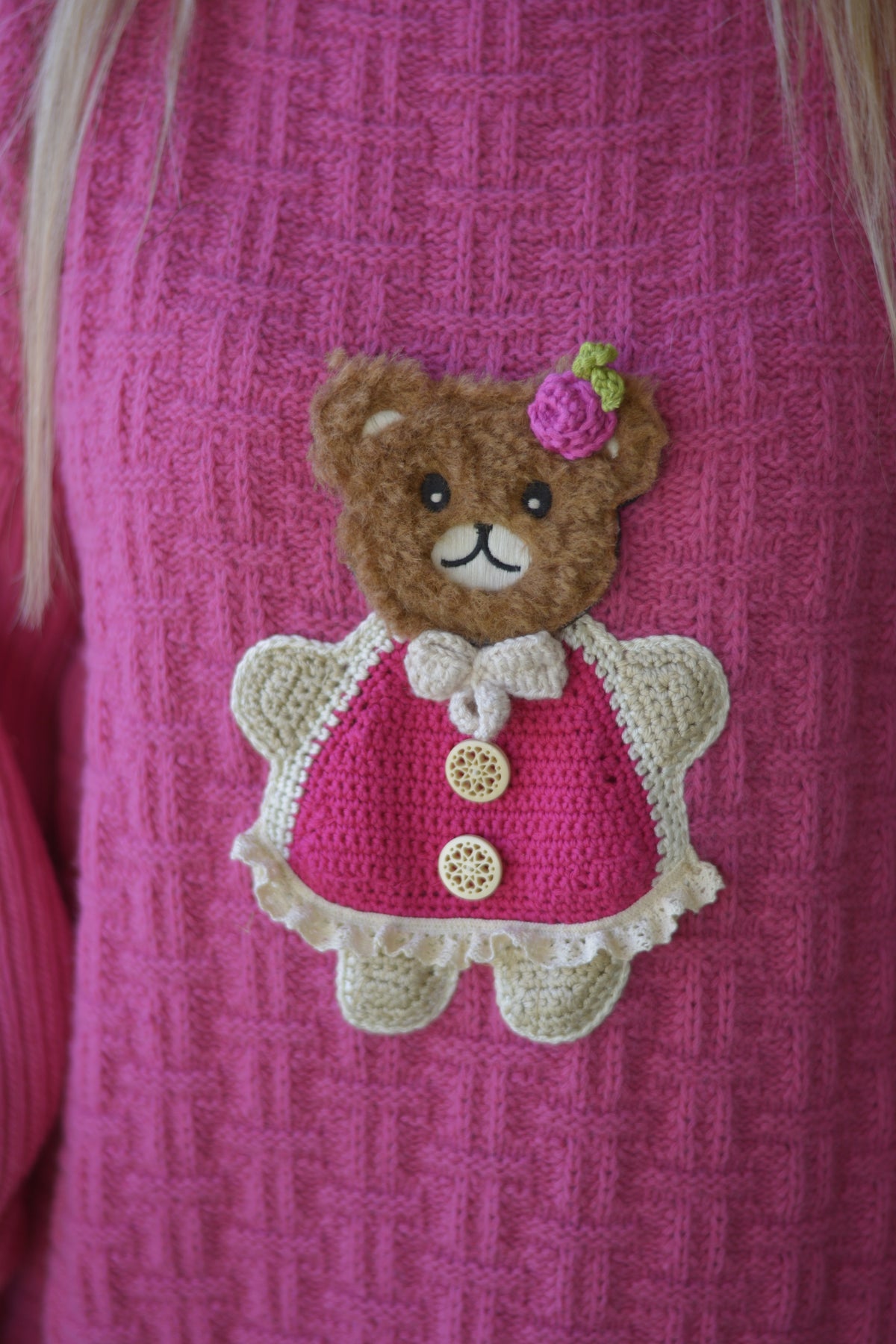Camisola Lambezul Fuschia Ursa