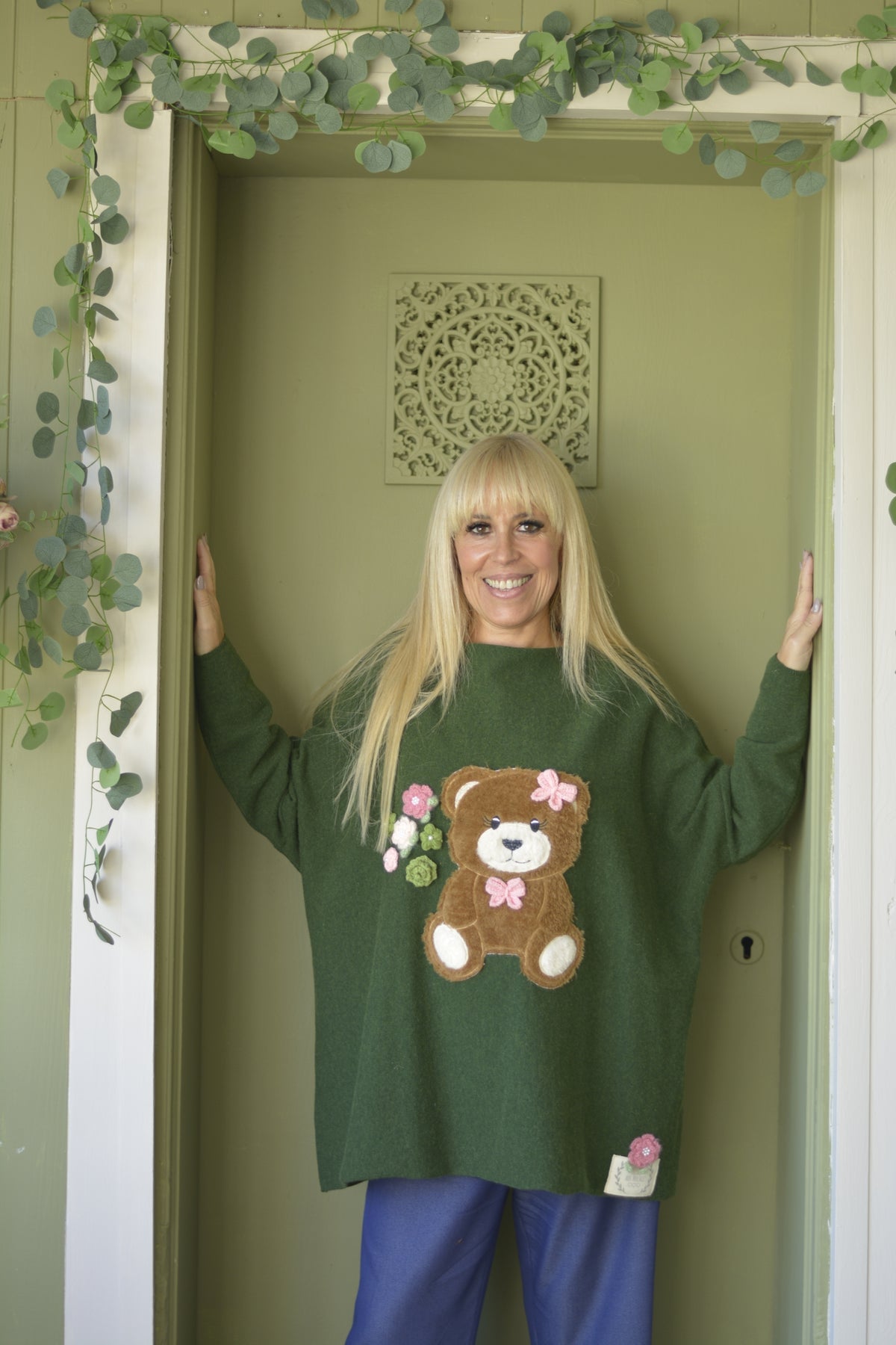 Camisola Lambezul Verde Ursa