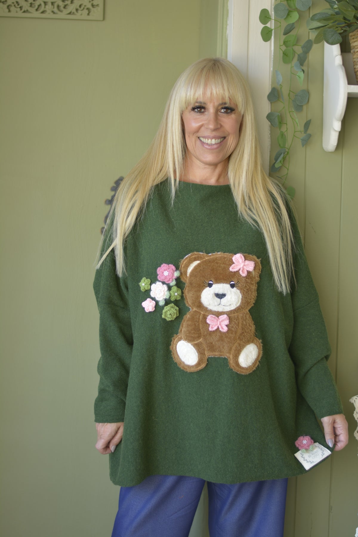 Camisola Lambezul Verde Ursa