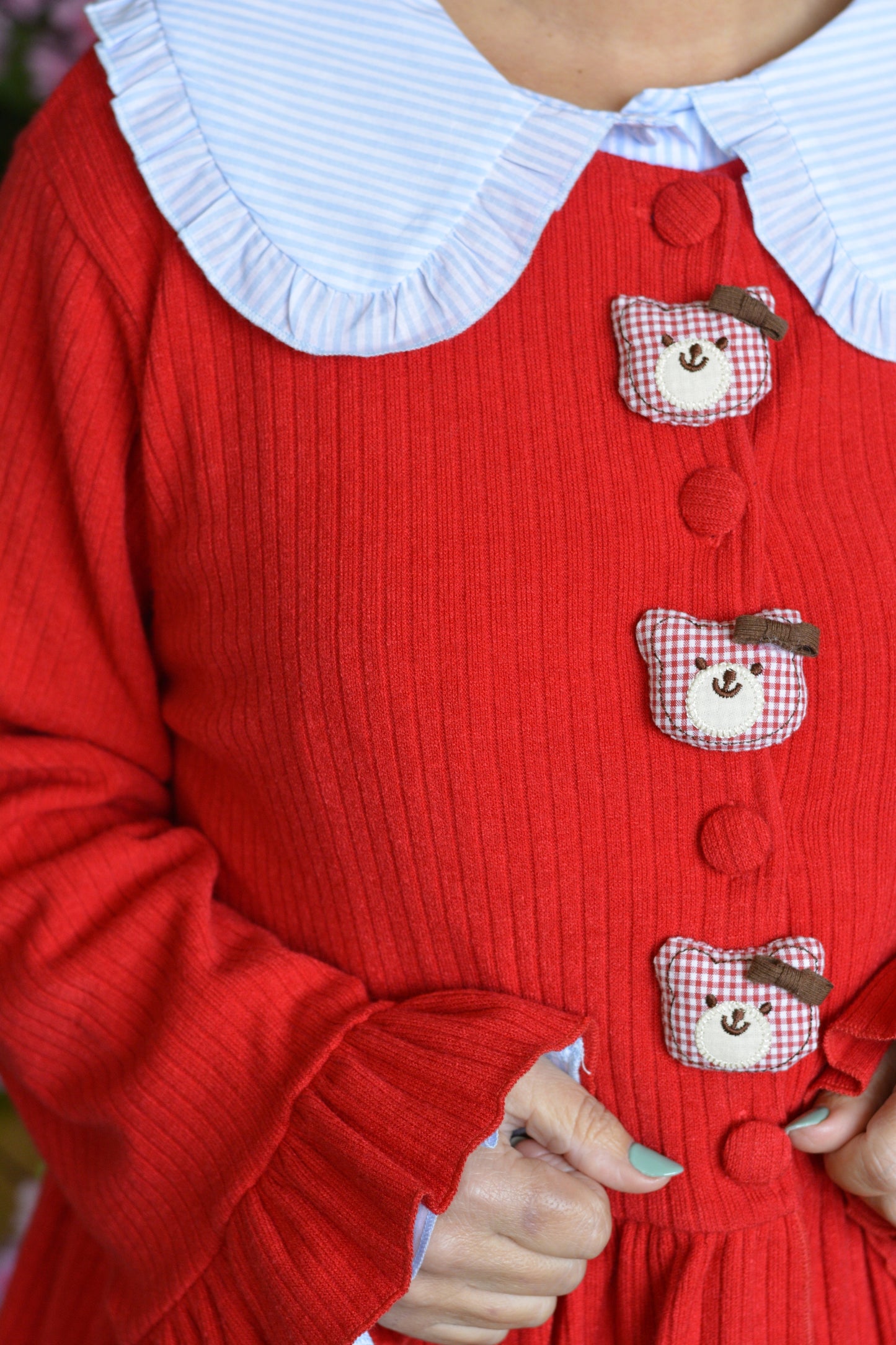 Casaco Vermelho Ursinhos