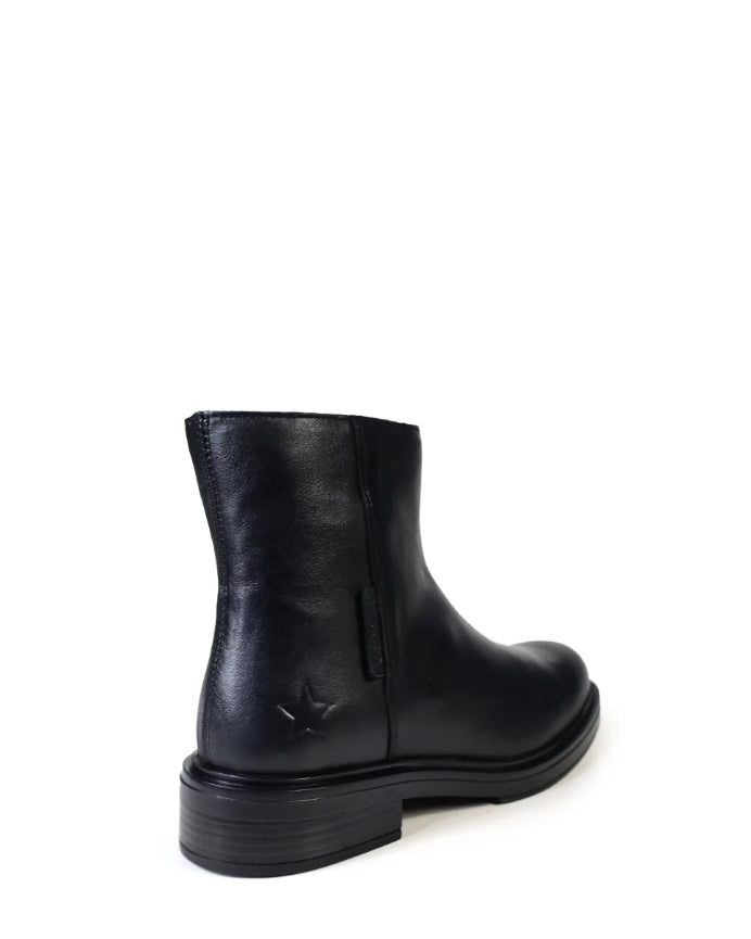 Botas Cubanas Preta e pele