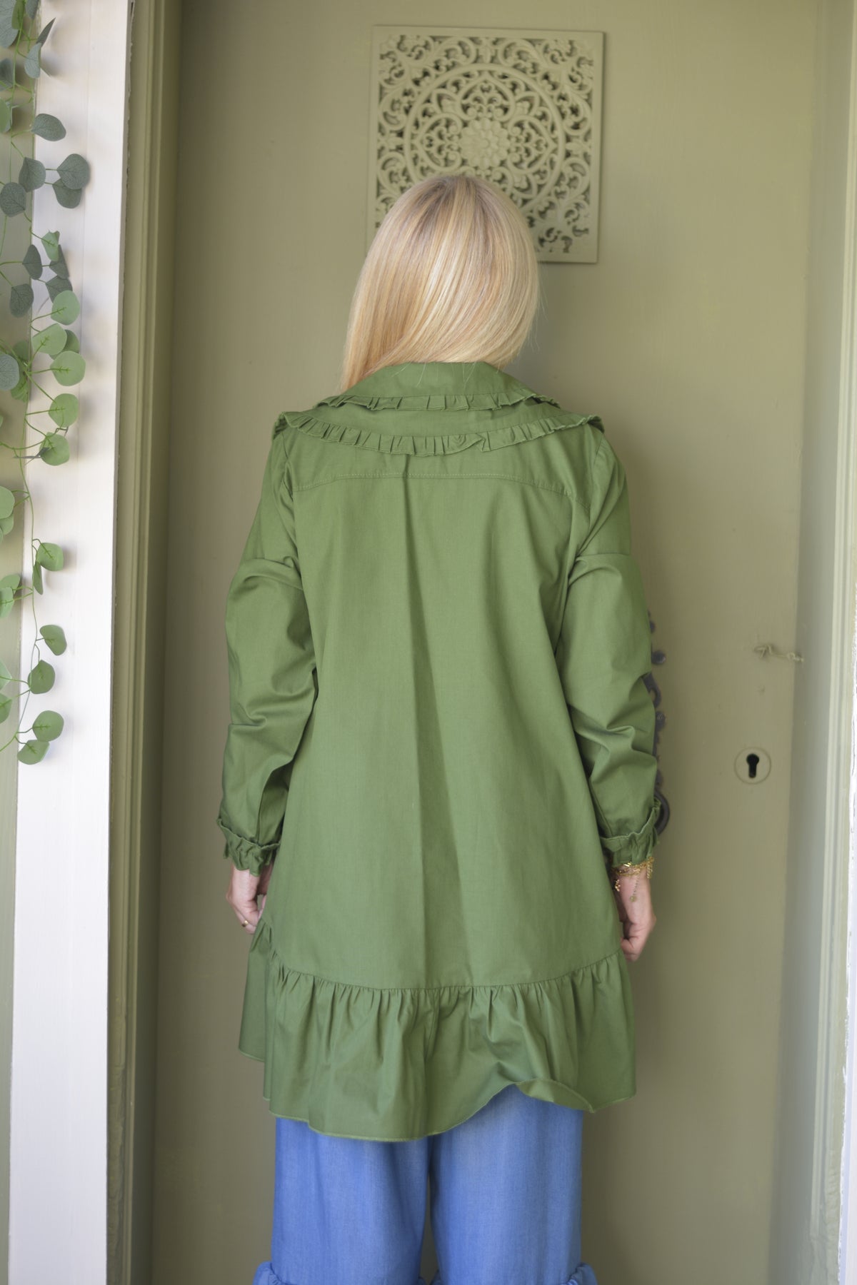 Túnica Verde Boneca