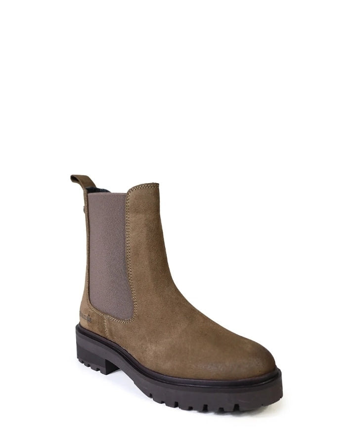 Botas Cubanas Camurça castanha
